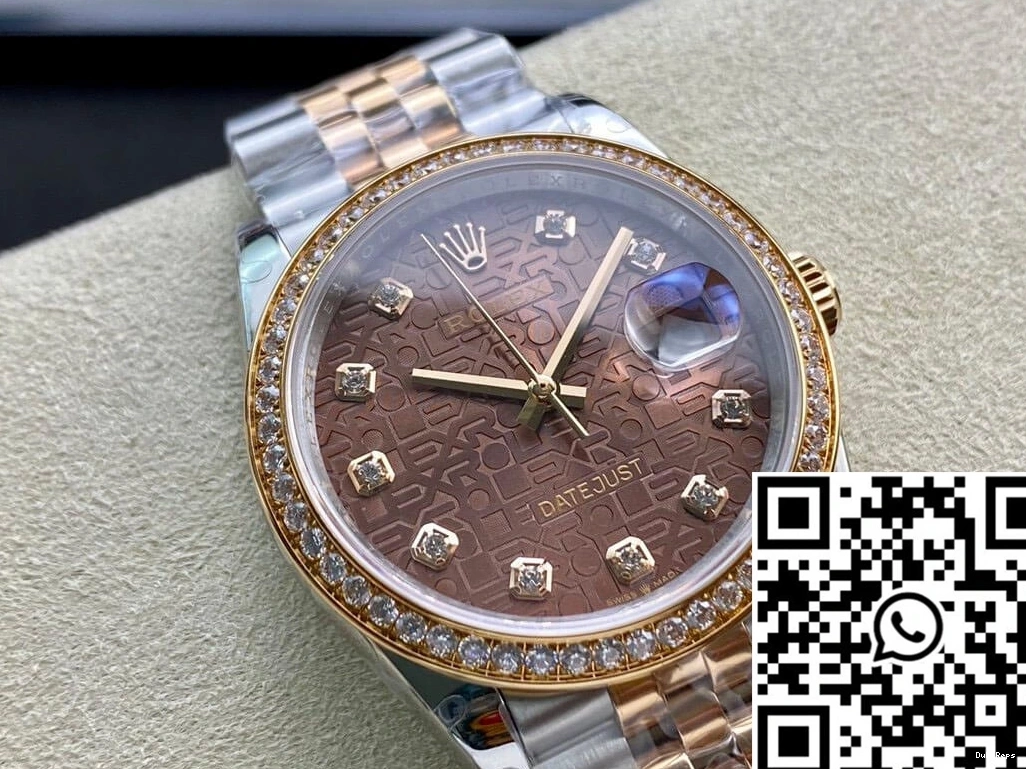 Gold BP Rolex Datejust Factory M126281RBR-0013 Rose 0706